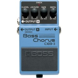 Boss CEB-3 bass Chorus - Pédale de Chorus & Flanger