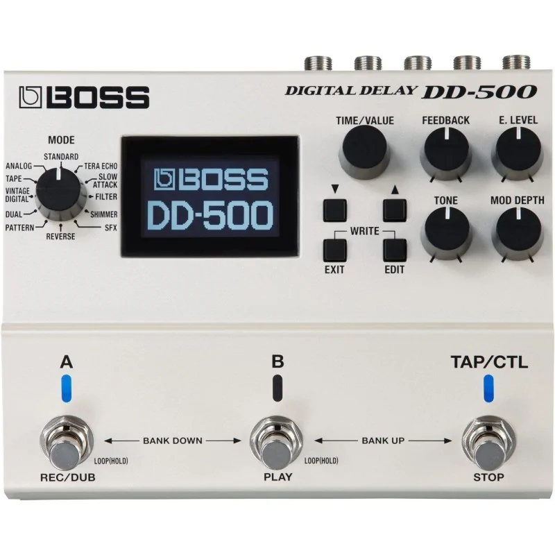 Boss DD-500 - Pédale Echo & Delay Boss DD-500 - Pédale Echo & Delay