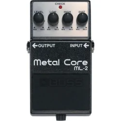 Boss ML-2 Metal Core - Pédale de Distorsion Boss ML-2 Metal Core - Pédale de Distorsion