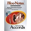 Coup De Pouce Bloc Notes Dictionnaire des Accords avec CD