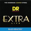 DR Strings Jeu Big Heavy Extra Life Black Beauties