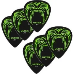 Dunlop 1 Sachet 6 Mediators Hetfield ULTEX 0.94MM Dunlop 1 Sachet 6 Mediators Hetfield ULTEX 0.94MM
