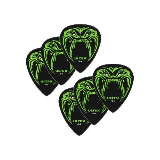 Dunlop 1 Sachet 6 Mediators Hetfield ULTEX 0.94MM
