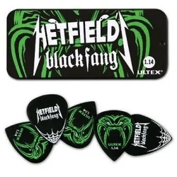 Dunlop 1 Boite 6 Mediators Hetfield ULTEX 1.14MM Dunlop 1 Boite 6 Mediators Hetfield ULTEX 1.14MM