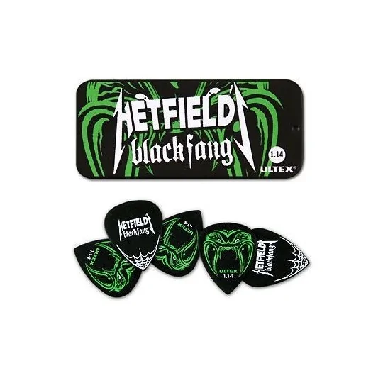 Dunlop 1 Boite 6 Mediators Hetfield ULTEX 1.14MM