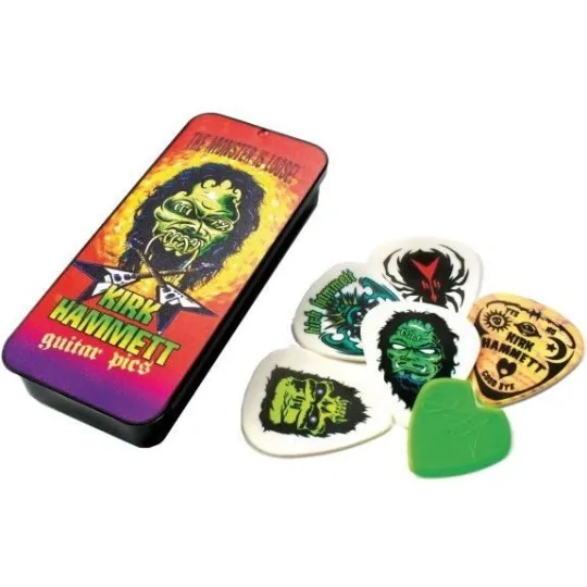 Dunlop Boite 6 Mediators K.Hammet Monster Loose