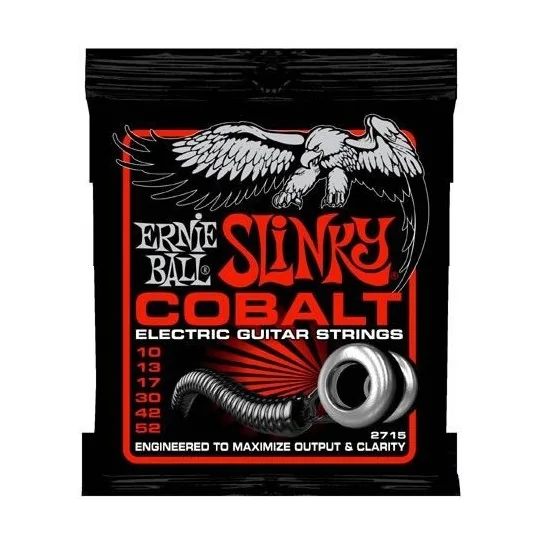 Ernie Ball Jeu Cobalt Skinny Top Heavy Bottom Slinky 10-52