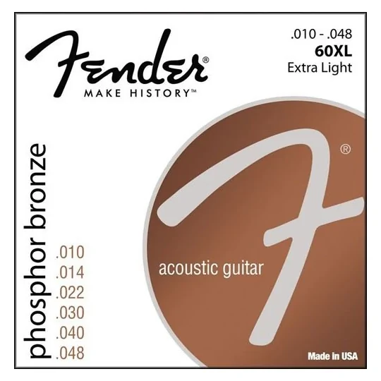 Fender 60XL PHOS BRONZE 10-48