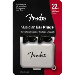 Fender Musician Series Black Ear Plugs Fender Musician Series Black Ear Plugs