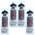 JJ Tesla Quartet de Lampes de Puissance EL84