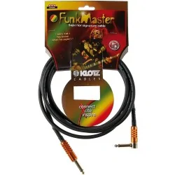 Klotz TM Stevens Instrument Cable 3m noir Klotz TM Stevens Instrument Cable 3m noir