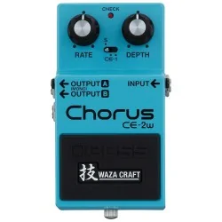 Boss CE-2W - Pédale de Chorus & Flanger Boss CE-2W - Pédale de Chorus & Flanger