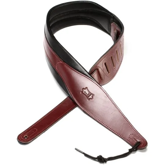 Levy's Sangle Cuir, Super Rembourrage Burgundy