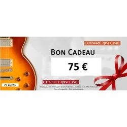 Bon cadeau 75 euros Bon cadeau 75 euros