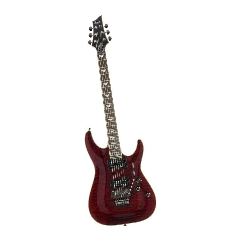 Schecter Omen 6 Extreme Floyd Rose Black Cherry