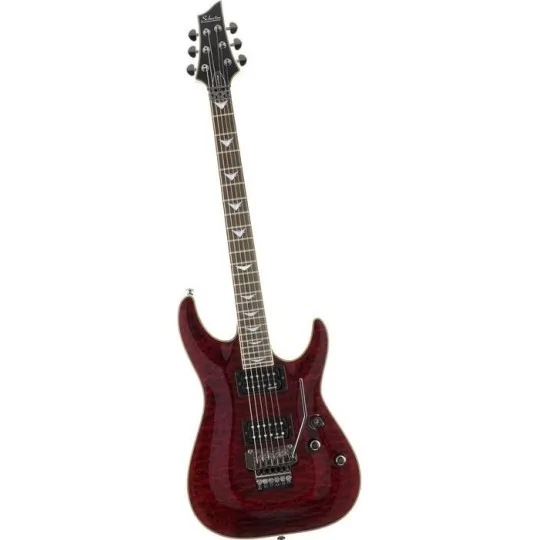 Schecter Omen 6 Extreme Floyd Rose Black Cherry