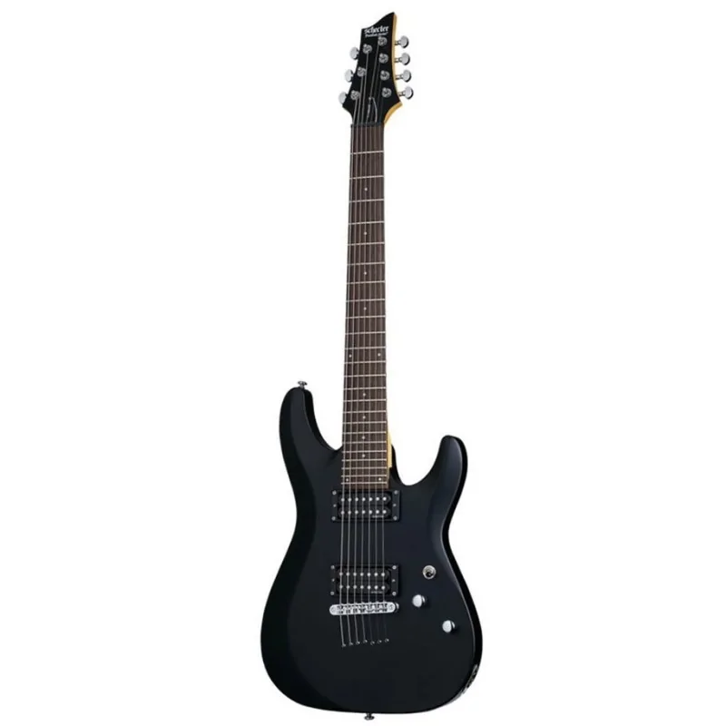 Schecter C-7 Deluxe - Satin Black