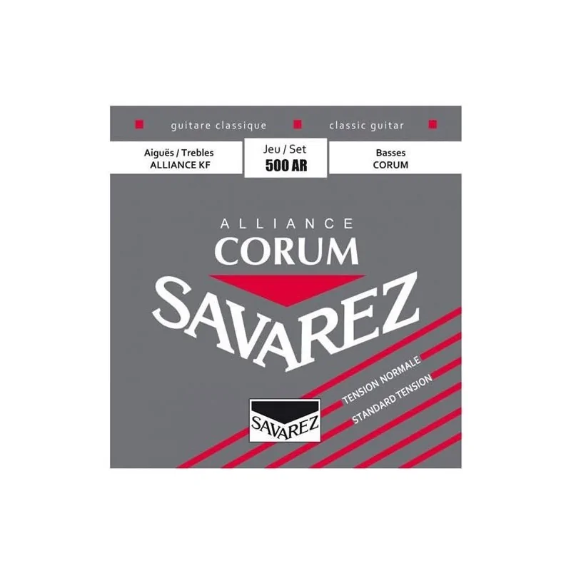 Savarez 500AR Jeu Corum Rouge Tension Normale