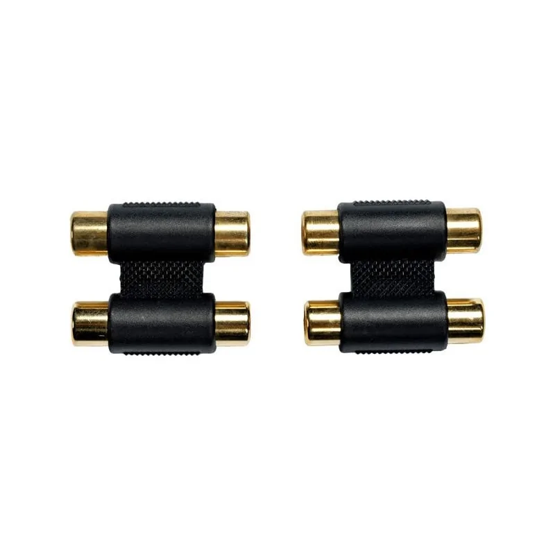 Yellow Cable Raccord 2 RCA Femelle / 2 RCA Femelle