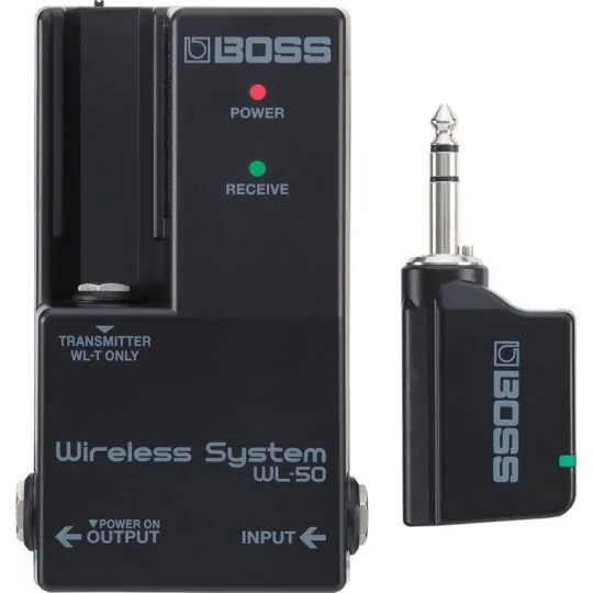 Boss WL-50 Wireless Guitar System for Pedalboard Integration