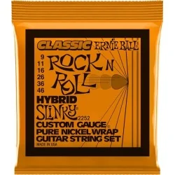 Ernie Ball 2252 Pure Nickel Hybrid Slinky 9-46 Ernie Ball 2252 Pure Nickel Hybrid Slinky 9-46
