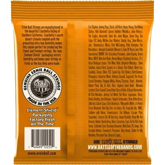 Ernie Ball 2252 Pure Nickel Hybrid Slinky 9-46