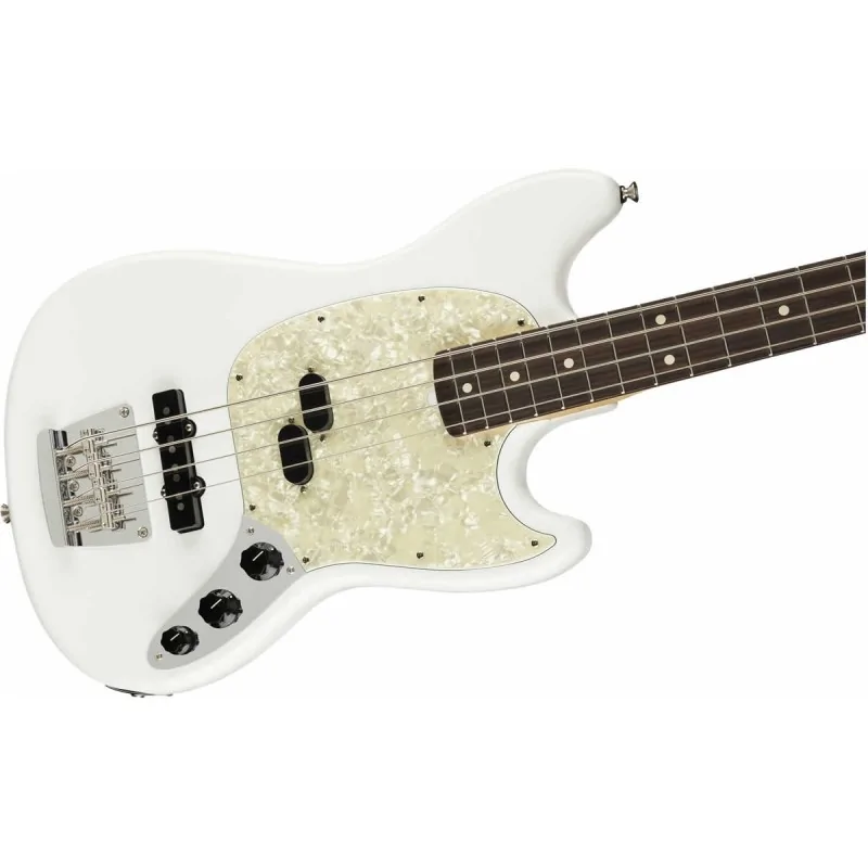 Fender American Performer Mustang Bass RW Arctic White