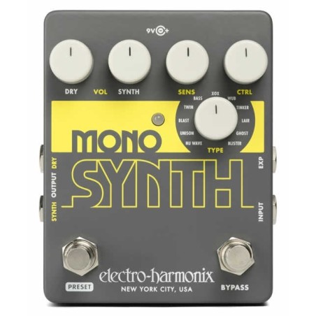 Mono Synth Guitar Synthesizer