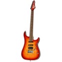 Vigier Excalibur Ultra Blues Fireburst, touche palissandre