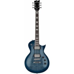 ESP LTD Eclipse 256 Bleu flammé transparent