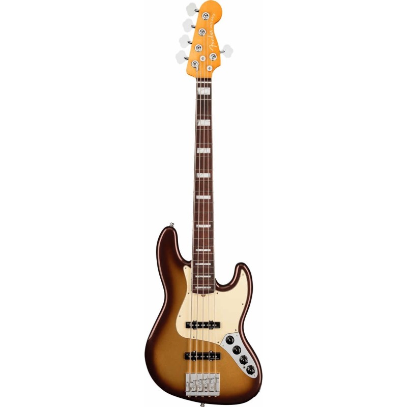 Fender American Ultra Jazz Bass V RW Mocha Burst