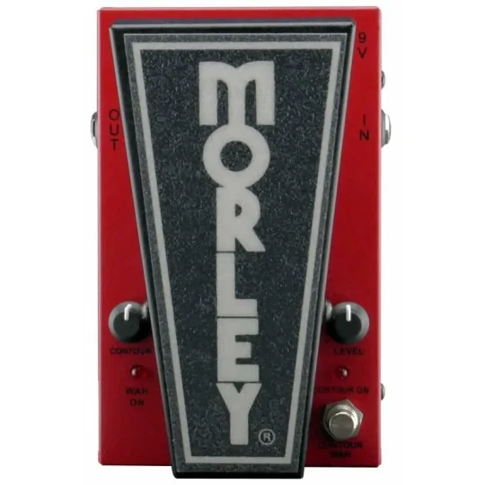 Morley 20/20 Bad Horsie Wah - Pédale Wah Wah Signature Steve Vai - Rouge