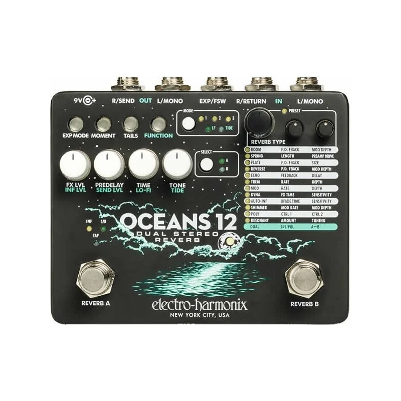 Electro Harmonix Oceans 12 Reverb