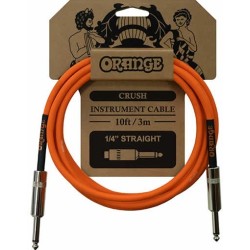 Orange Câble Instrument 3 m Droit/Droit