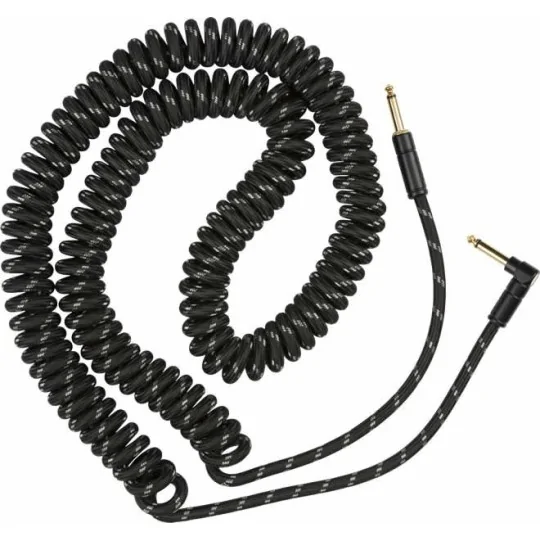 Fender Deluxe Coil Cable Black Tweed 9 Mètres