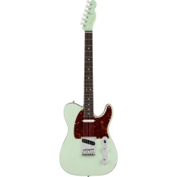 Fender American Ultra Luxe Telecaster RW Transparent Surf Green