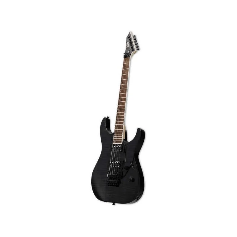 ESP LTD M200 Noir flammé transparent