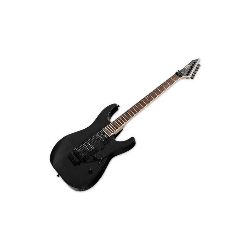 ESP LTD M200 Noir flammé transparent