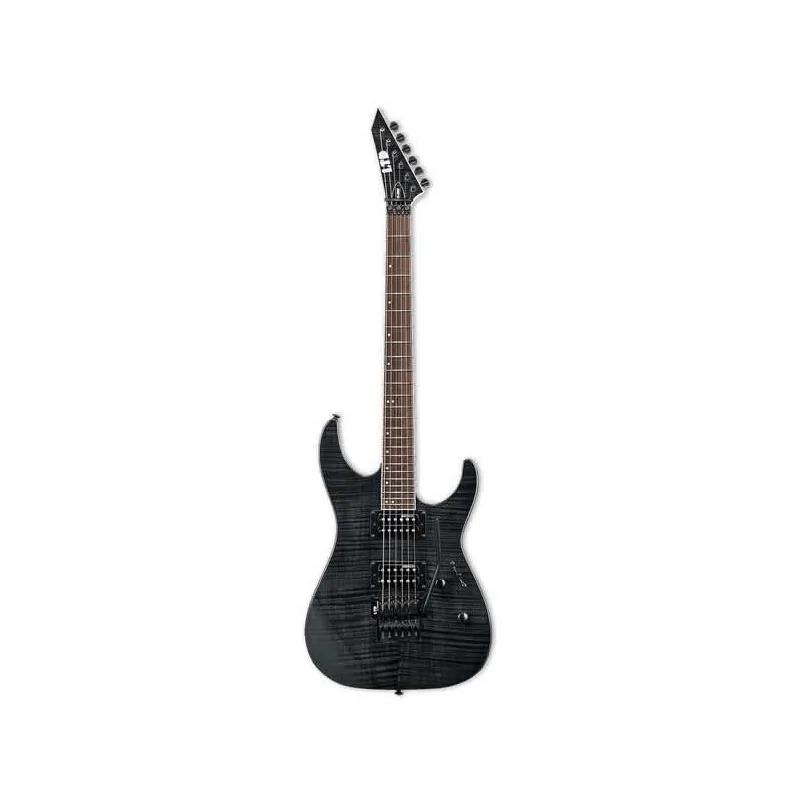 ESP LTD M200 Noir flammé transparent