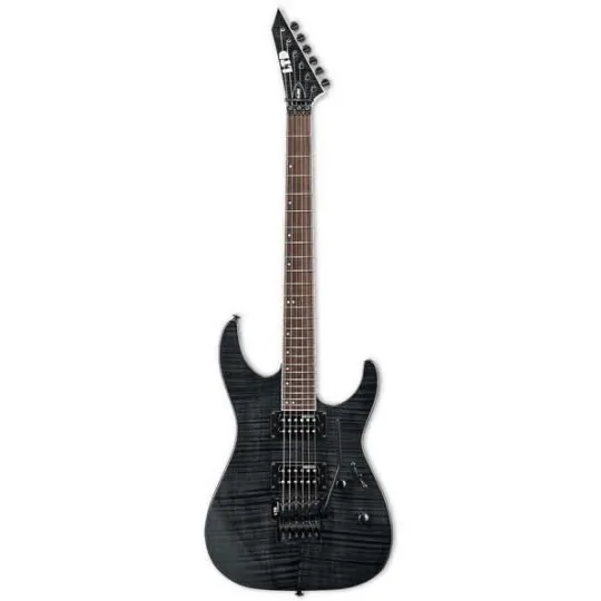 ESP LTD M200 Noir flammé transparent