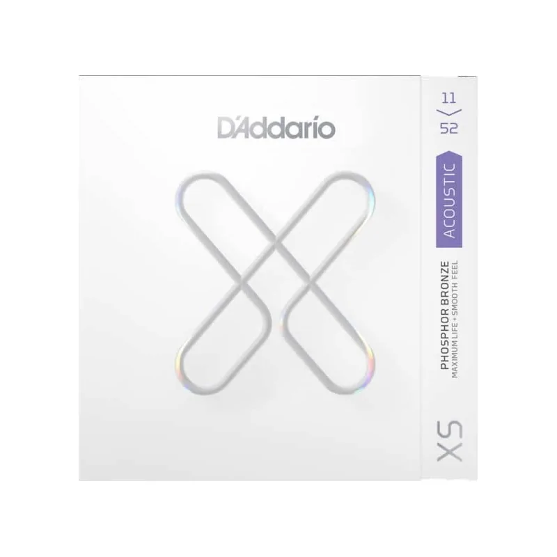 D'Addario XSAPB-1152 Jeu XS Acoustic Phosphore Bronze Custom Light