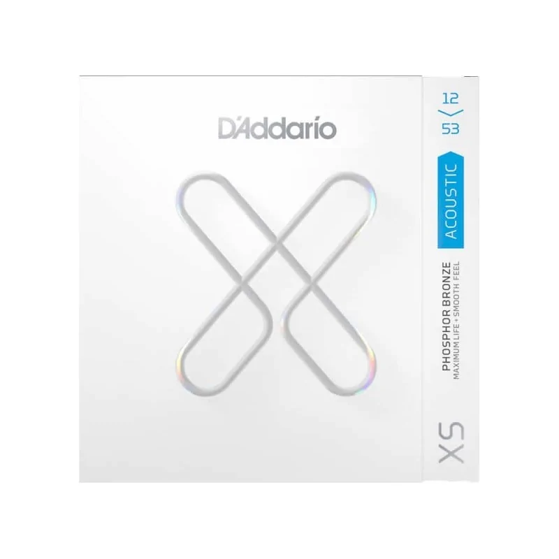 D'Addario XSAPB-1253 Jeu XS Acoustic Phosphore Bronze Light D'Addario XSAPB-1253 Jeu XS Acoustic Phosphore Bronze Light