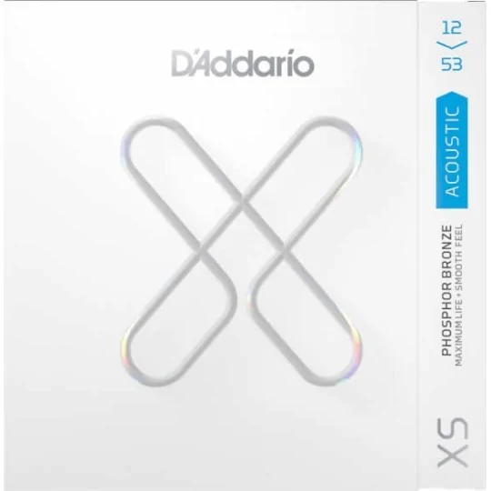 D'Addario XSAPB-1253 Jeu XS Acoustic Phosphore Bronze Light