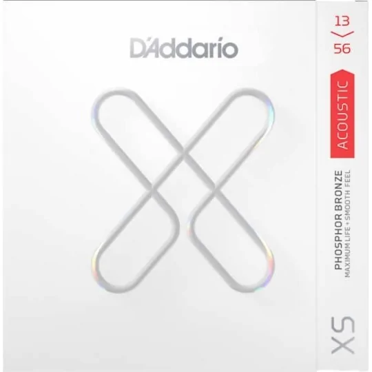 D'Addario XSAPB-1356 Jeu XS Acoustic Phosphore Bronze Medium