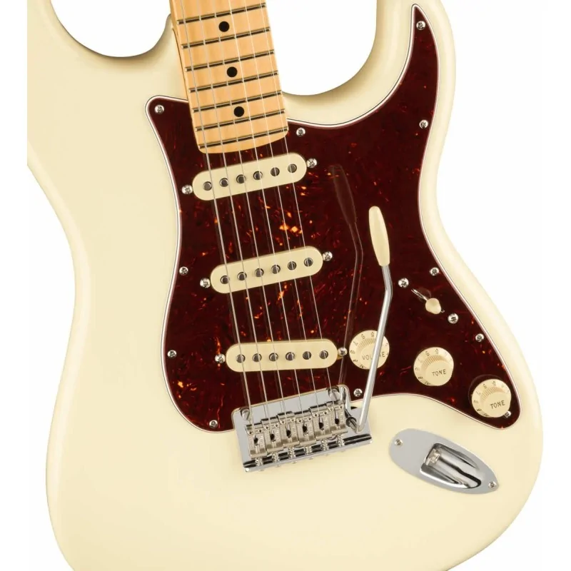 Fender AM Pro II Stratocaster MN Olympic White