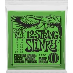 Ernie Ball 2230 Slinky 12 cordes 8-40