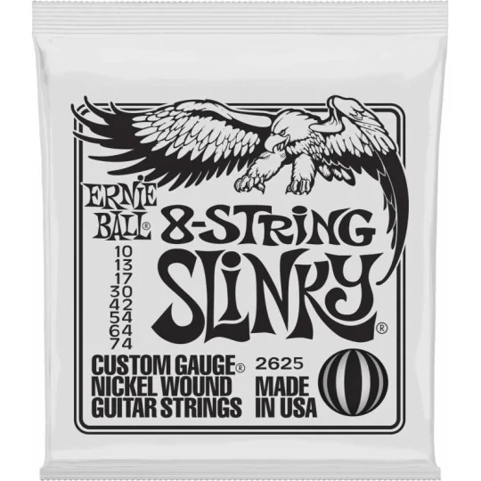 Ernie Ball 2225 Slinky 8 Cordes 10-74