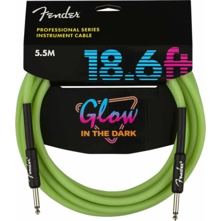 Professional Glow in the Dark Cable Green 5.5 Mètres
