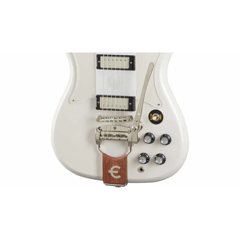 Epiphone Crestwood Custom Tremotone Polaris White