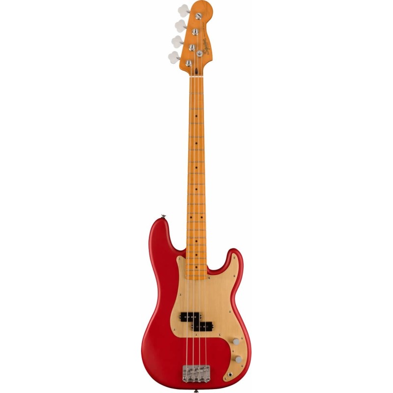 Squier 40th Anniv Precision Bass Vintage Ed MN Satin Dakota Red
